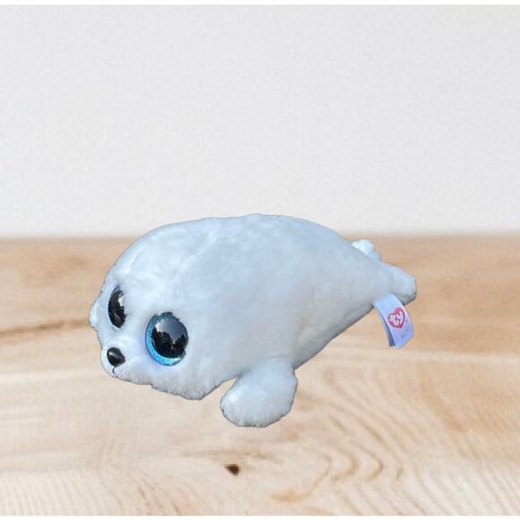 The Ty Icy White Harp Seal Pup Boo 7” - Picture 2 of 6
